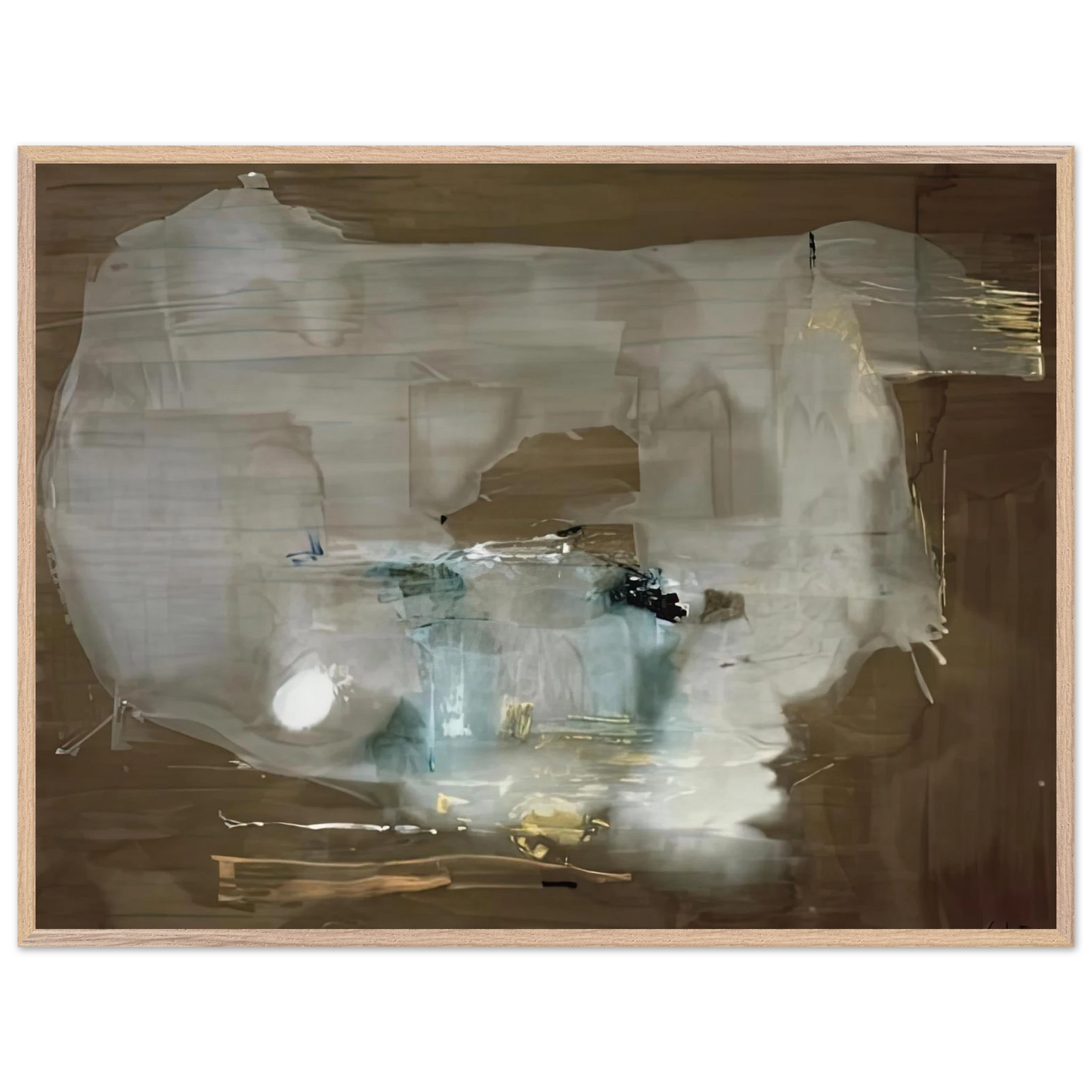 Helen Frankenthaler - M, 1977- Wall Art - 60x80 cm / 24x32 inches - Fine Art Poster-canvas - -