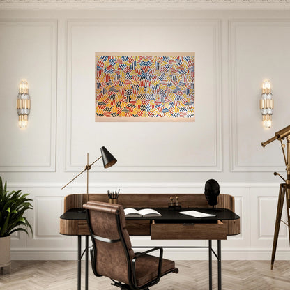 CORPSE AND MIRROR 1969 0 - Jasper Johns Brushed Aluminum Print - 70x100 cm / 28x40 inches | Jasper Johns Aluminum Print | Jasper Johns Prints