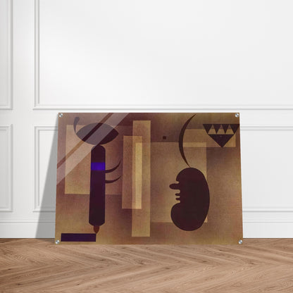 GLOOMY SITUATION 1933 - Wassily Kandinsky Acrylic Print - 70x100 cm / 28x40″ inches