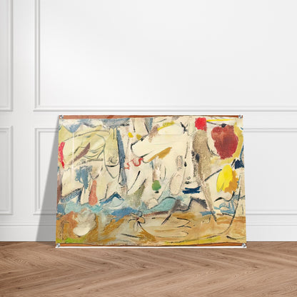 Cloudscape, 1951- - Helen Frankenthaler Acrylic Print - 70x100 cm / 28x40″ inches | Helen Frankenthaler Wall Art | Helen Frankenthaler Prints