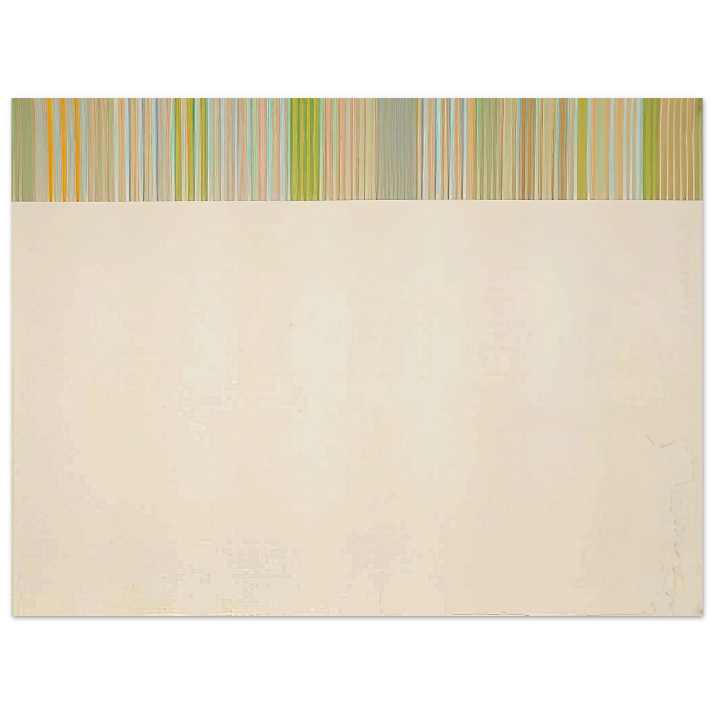 Gene Davis - Treble - 1975  75x100 cm / 30x40inches Fine Art Poster