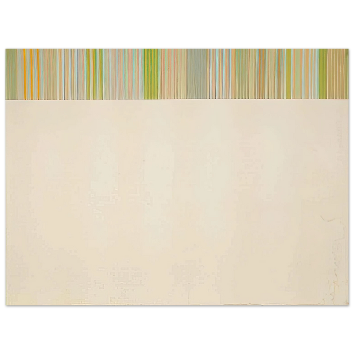 Gene Davis - Treble - 1975  75x100 cm / 30x40inches Fine Art Poster