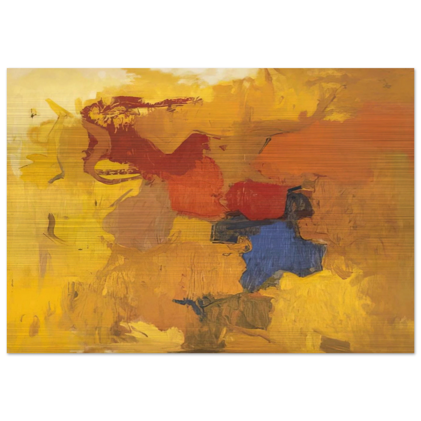 BALADA 1959 - Esteban Vicente Brushed Aluminum Print - 70x100 cm / 28x40 inches | Esteban Vicente Aluminum Print | Esteban Vicente Prints