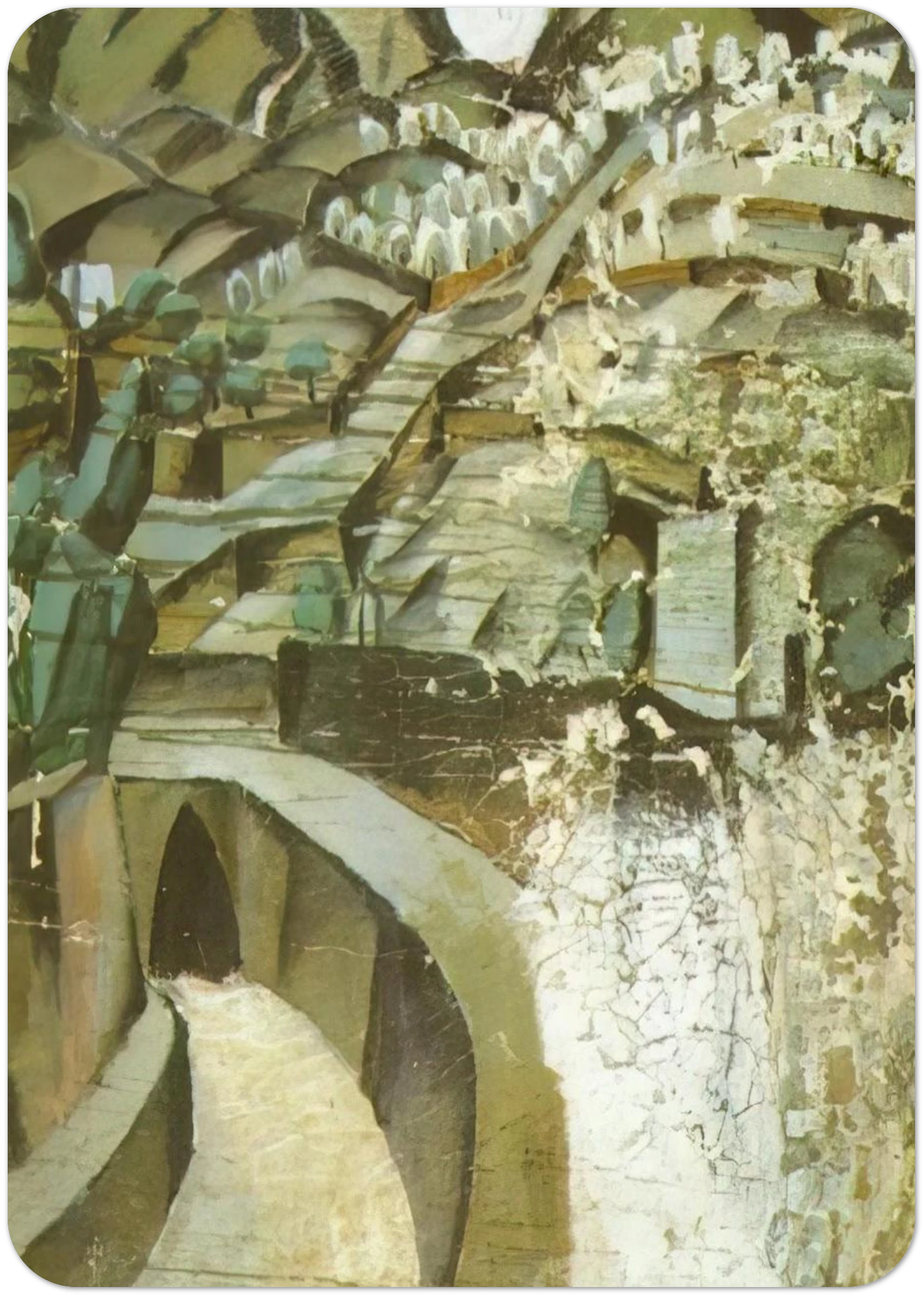 LA JORNETA By Salvador Dali Pack of 10 Post Cards | Salvador Dali Post Cards | A6 (10.5 x 14.8 cm) - 4.1 x 5.8 inches