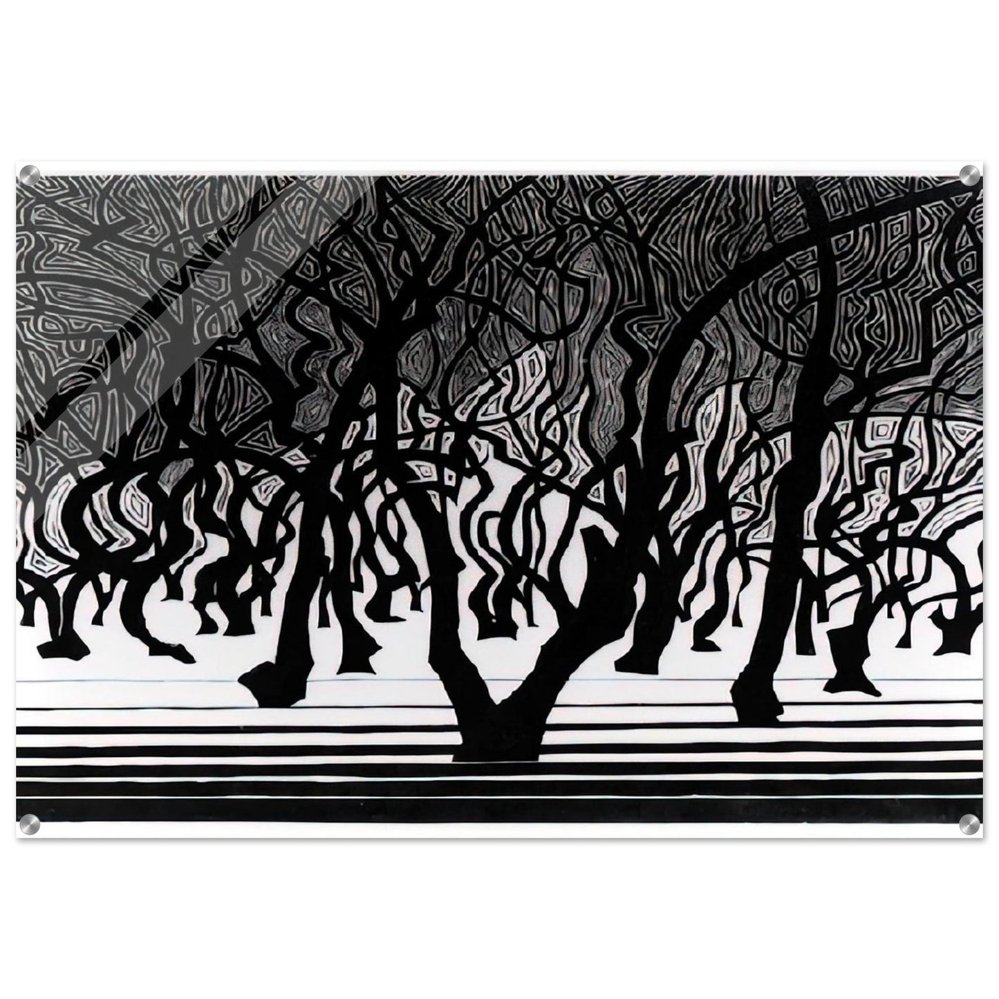 ESCHER (9) - MC Escher Acrylic Print - 70x100 cm / 28x40″ inches | MC Escher Wall Art | MC Escher Prints