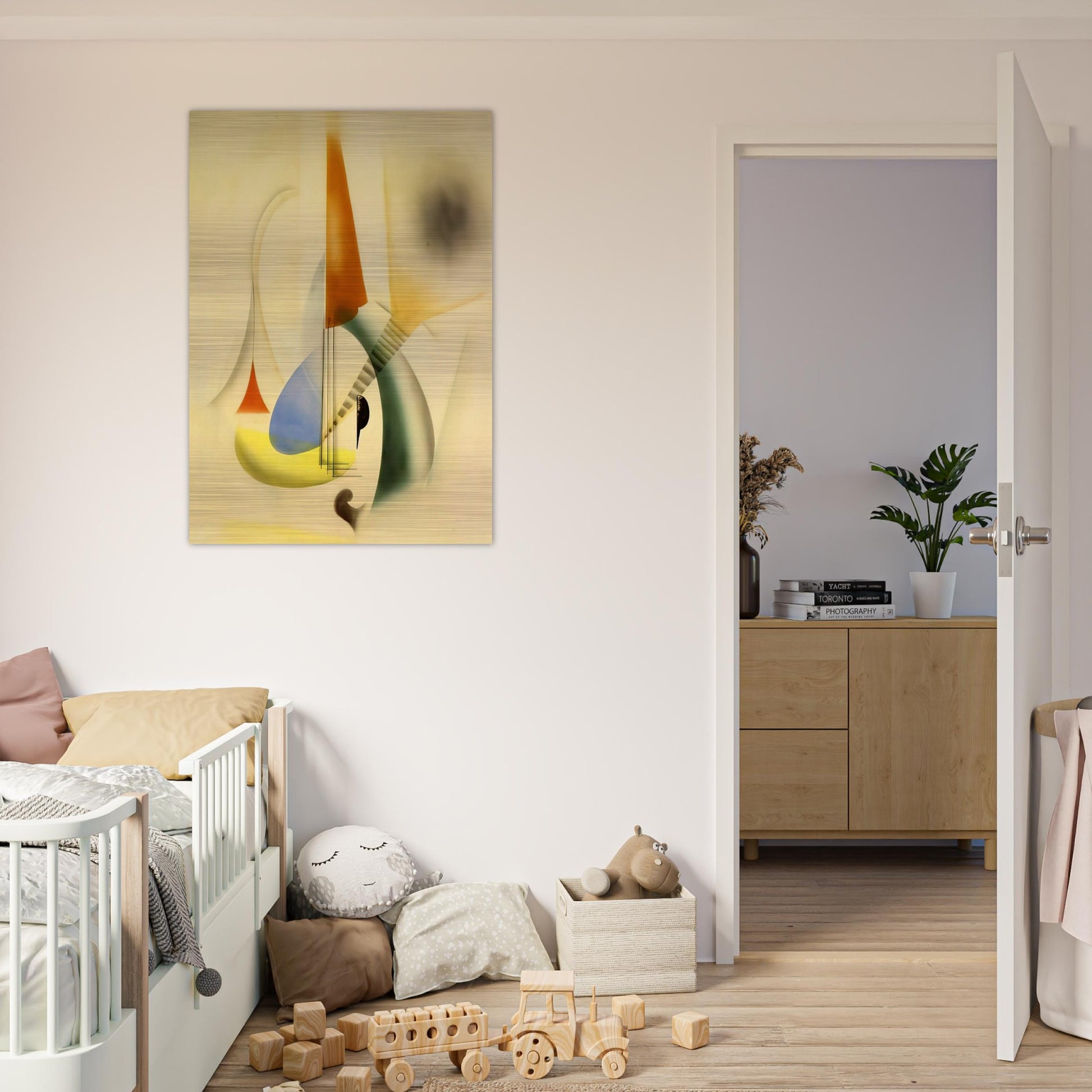 JAZZ - Man Ray Brushed Aluminum Print - 70x100 cm / 28x40 inches | Man Ray Aluminum Print | Man Ray Prints