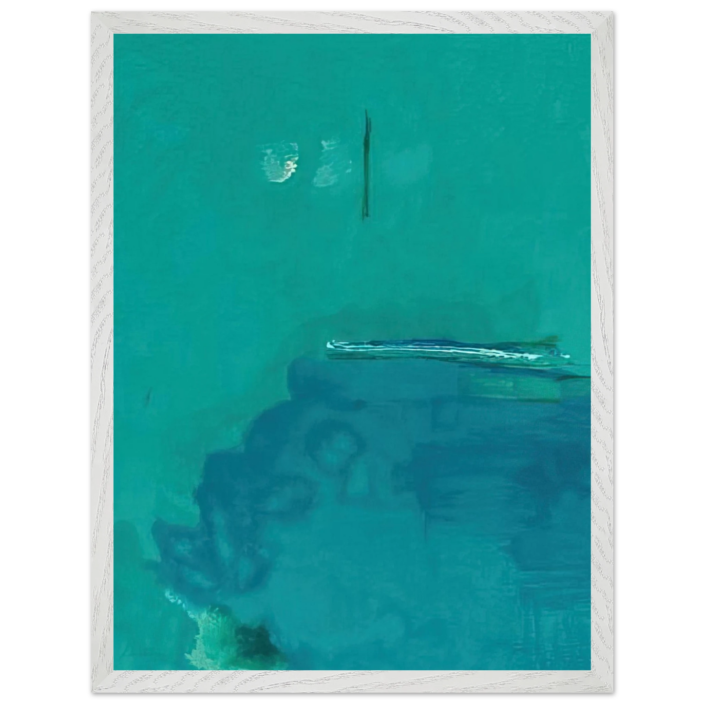 Helen Frankenthaler - Contentment Island - 2004 Wall art - A1 (59.4 x 84.1  cm) - Fine Art Poster-canvas - -
