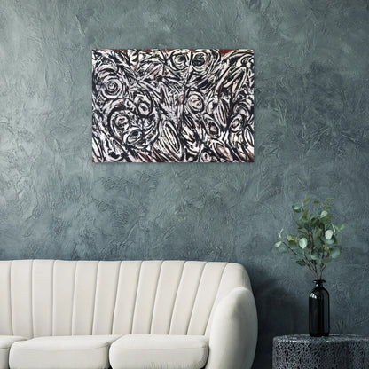 Night Creatures - Lee Krasner Brushed Aluminum Print - 70x100 cm / 28x40 inches | Lee Krasner Aluminum Print | Lee Krasner Prints