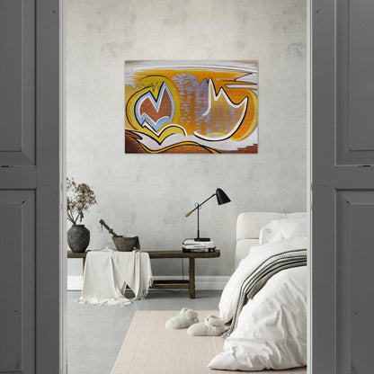 Abstract - Abstract Art - Lawren Harris Brushed Aluminum Print - 70x100 cm / 28x40 inches | Lawren Harris Aluminum Print | Lawren Harris Prints