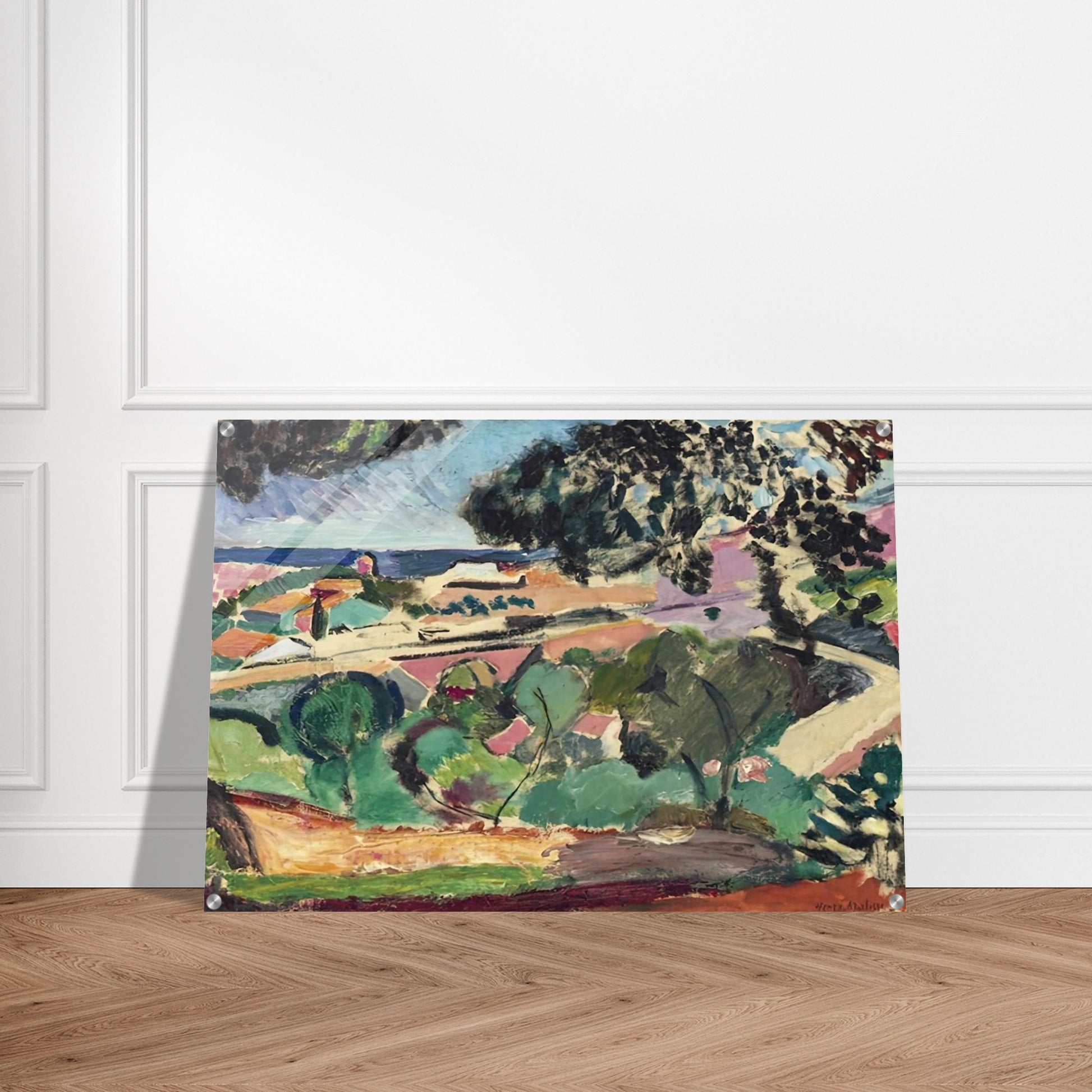 PAYSAGE DE COLLIOURE 1907 - Henri Matisse Acrylic Print - 70x100 cm / 28x40″ inches