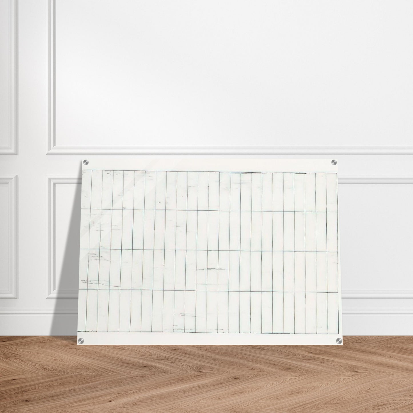 Grid I Lewison 17 - Minimalism - Brice Marden Acrylic Print - 70x100 cm / 28x40″ inches