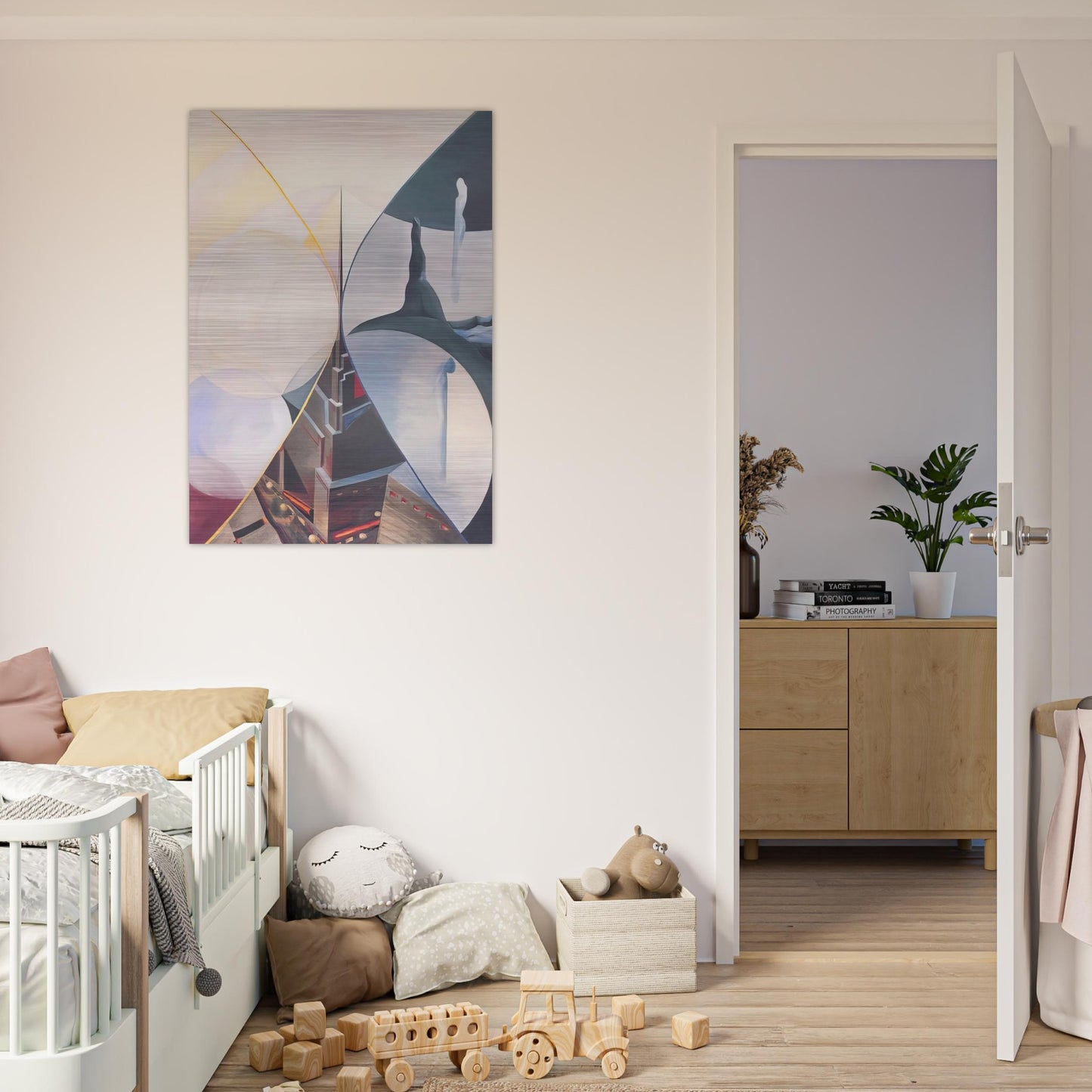 Il Grande X - 1931 Italy - Benedetta Cappa Brushed Aluminum Print - 70x100 cm / 28x40 inches | Benedetta Cappa Aluminum Print | Benedetta Cappa Prints