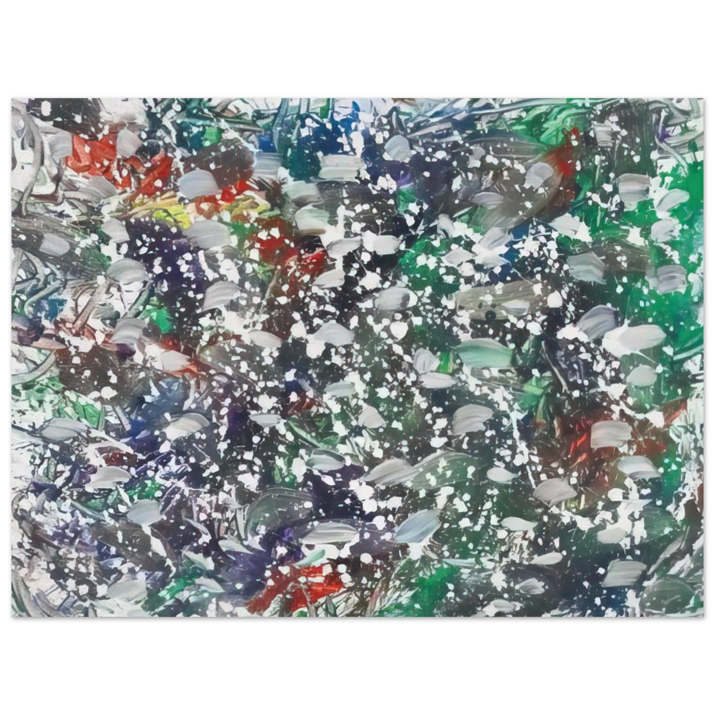 Marcel Barbeau - Neigeoliale  75x100 cm / 30x40inches Fine Art Poster