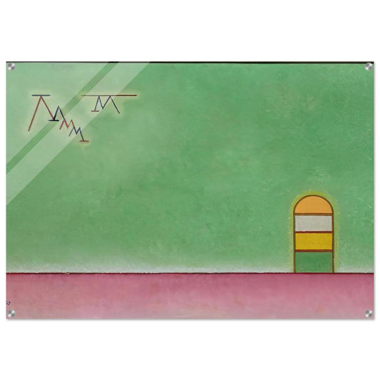 GREEN EMPTYNESS 1930 - Wassily Kandinsky Acrylic Print - 70x100 cm / 28x40″ inches