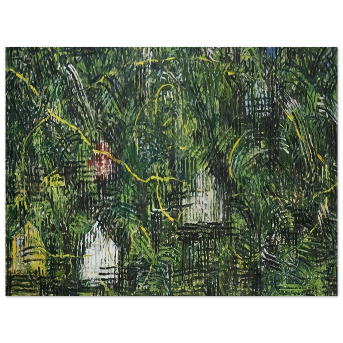 Jennifer Bartlett - Bee - 1999  75x100 cm / 30x40inches Fine Art Poster
