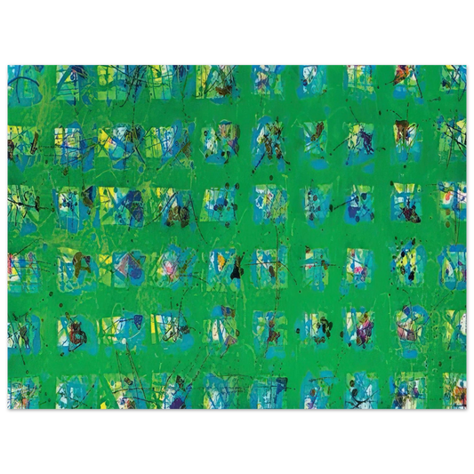 Sam Francis - La Primavera  75x100 cm / 30x40inches Fine Art Poster