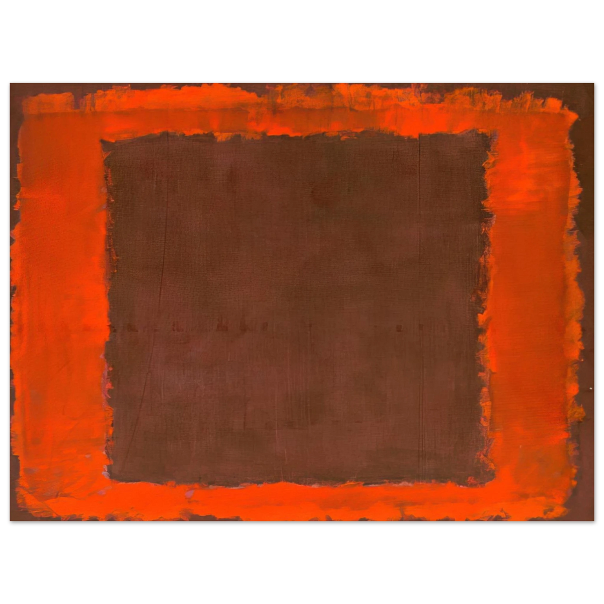 Mark Rothko - Untitled Mural for End Wall - 1959 Wall Art - 21x29.7 cm / 8x12" - Fine Art Poster-canvas - -