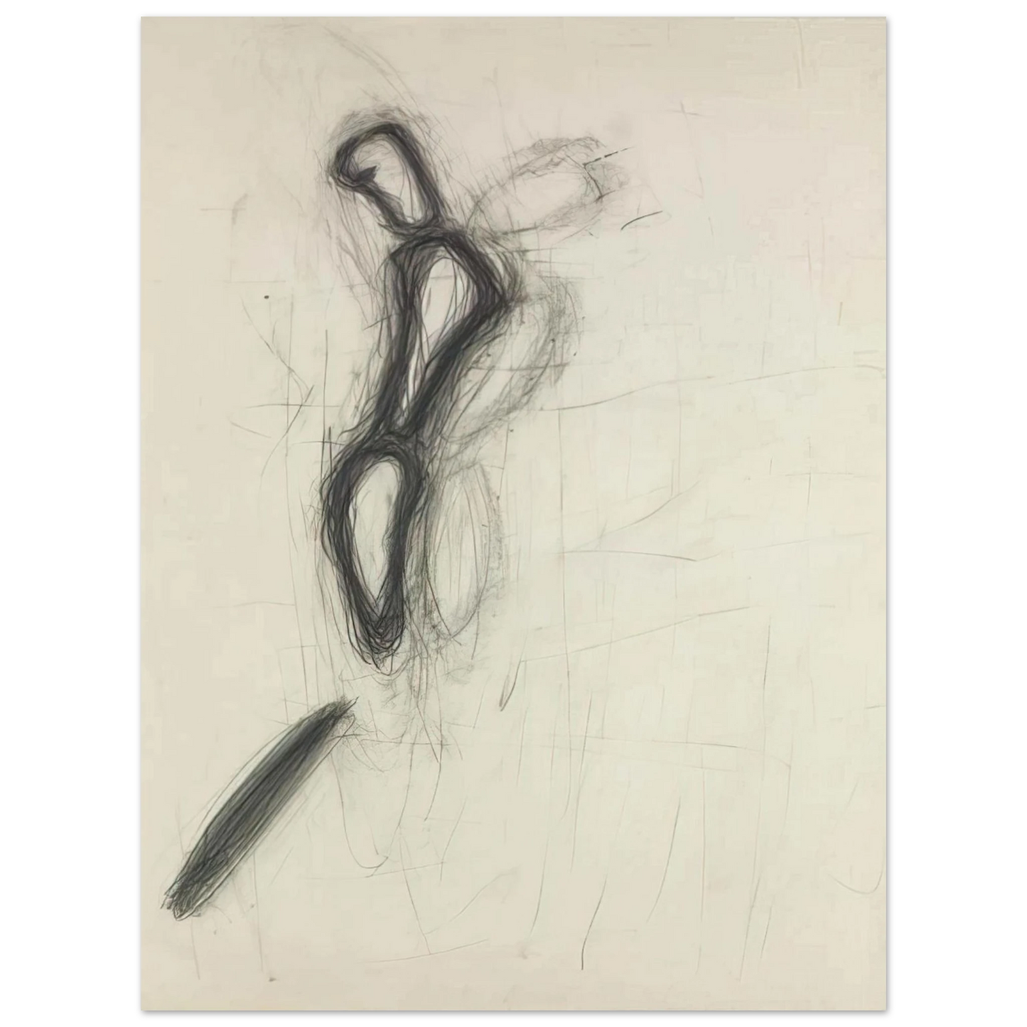 Susan Rothenberg - UNTITLED 1982  75x100 cm / 30x40inches Fine Art Poster