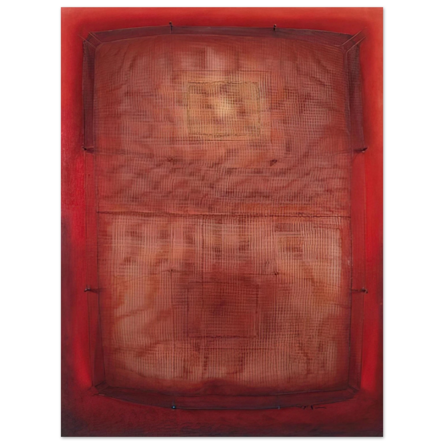 Manuel Rivera - Espejo del sol - 1966  75x100 cm / 30x40inches Fine Art Poster