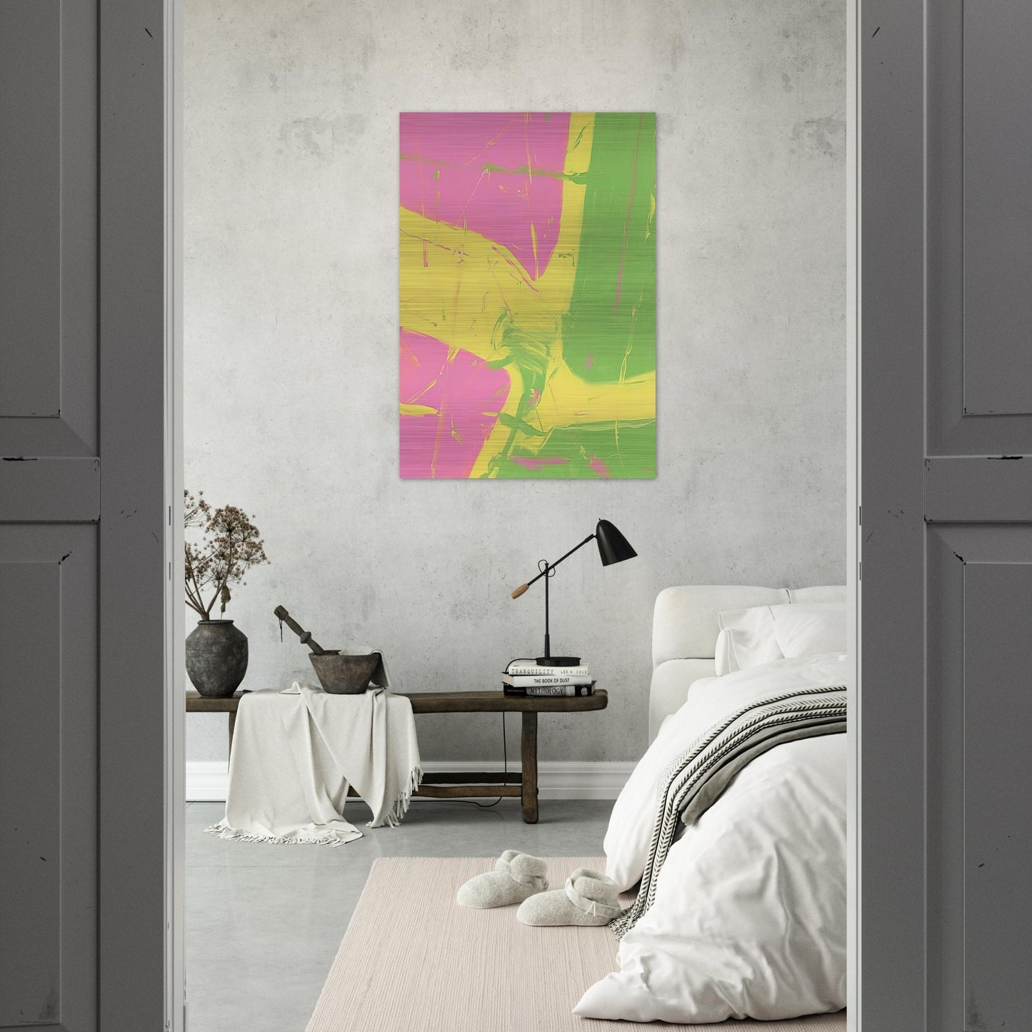 Untitled - 2002 - Michel Majerus Brushed Aluminum Print - 70x100 cm / 28x40 inches | Michel Majerus Aluminum Print | Michel Majerus Prints