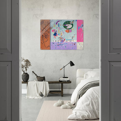 VARIOUS PARTS 1940 - Wassily Kandinsky Acrylic Print - 70x100 cm / 28x40″ inches