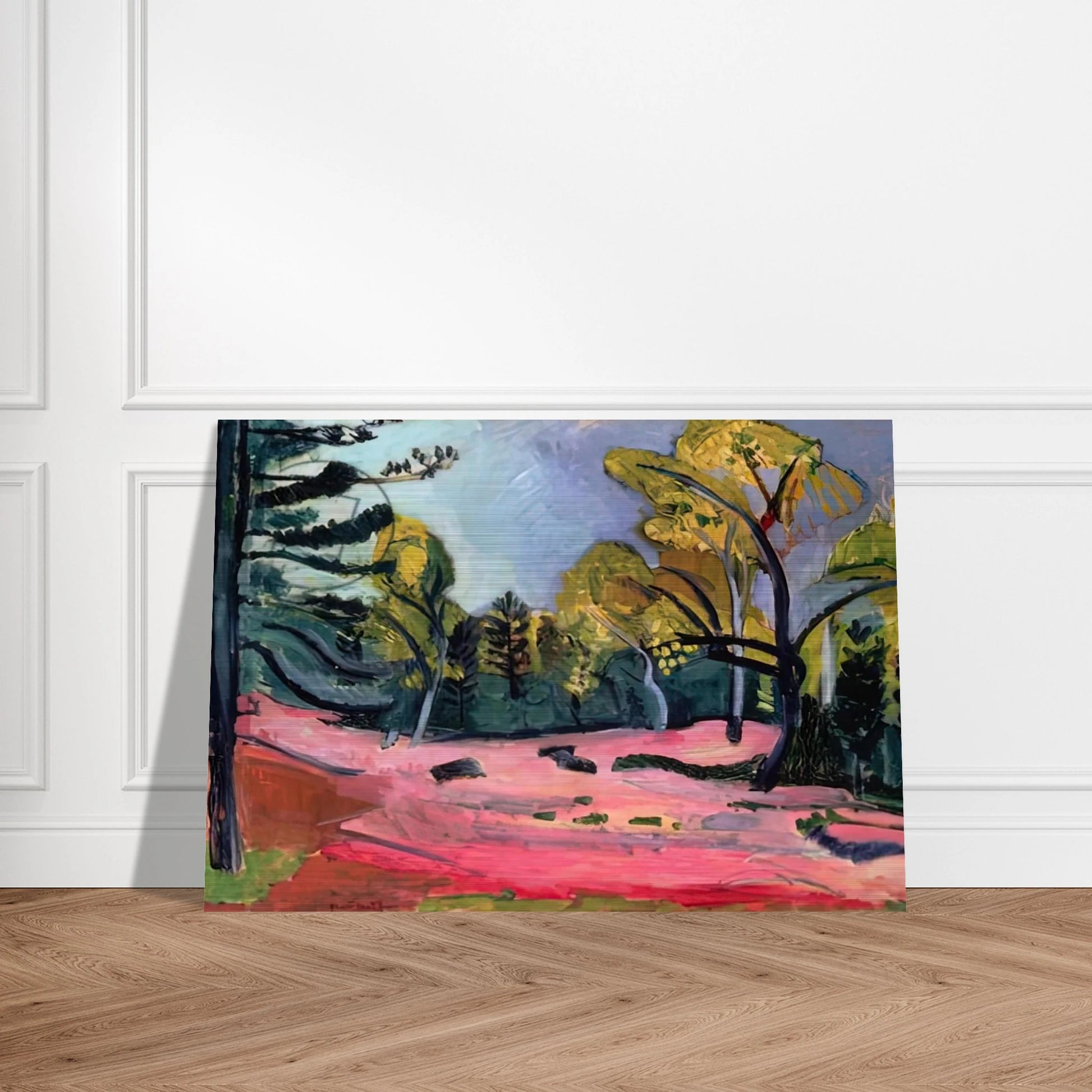 LANDSCAPE 1909 - Henri Matisse Brushed Aluminum Print - 70x100 cm / 28x40 inches | Henri Matisse Aluminum Print | Henri Matisse Prints