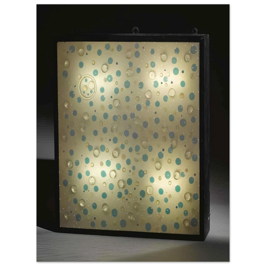 Gyula Kosice - Reloj espacial - Kinetic Art  75x100 cm / 30x40inches Fine Art Poster