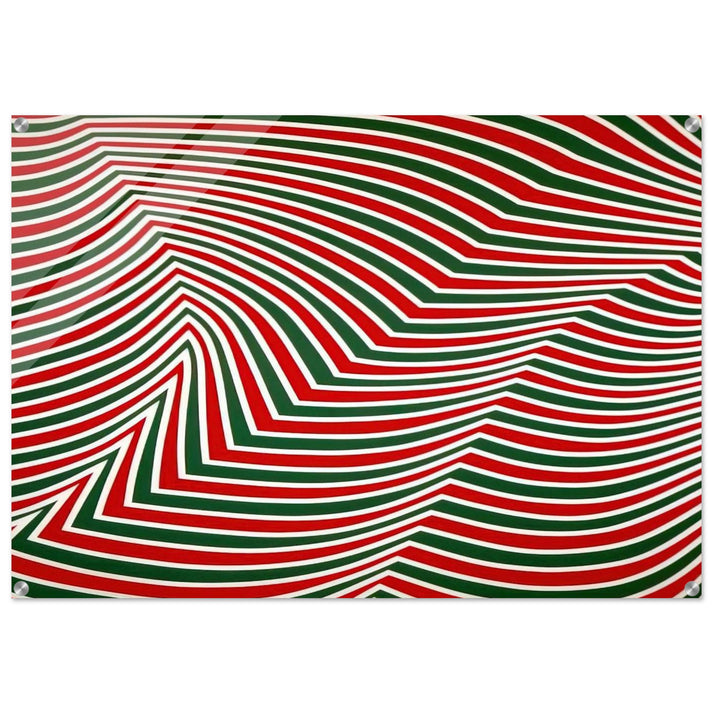 Swirling Retina - Marcel Barbeau Acrylic Print - 70x100 cm / 28x40″ inches