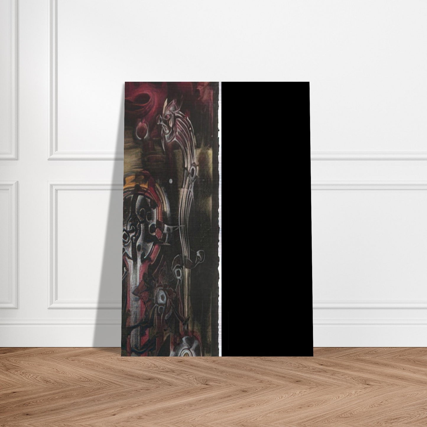 UNTITLED 1998 2 - Lee Bontecou Brushed Aluminum Print - 70x100 cm / 28x40 inches | Lee Bontecou Aluminum Print | Lee Bontecou Prints