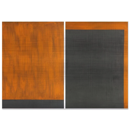 Untitled No. 12 and 13 - 1991 - Gunther Forg Brushed Aluminum Print - 70x100 cm / 28x40 inches | Gunther Forg Aluminum Print | Gunther Forg Prints