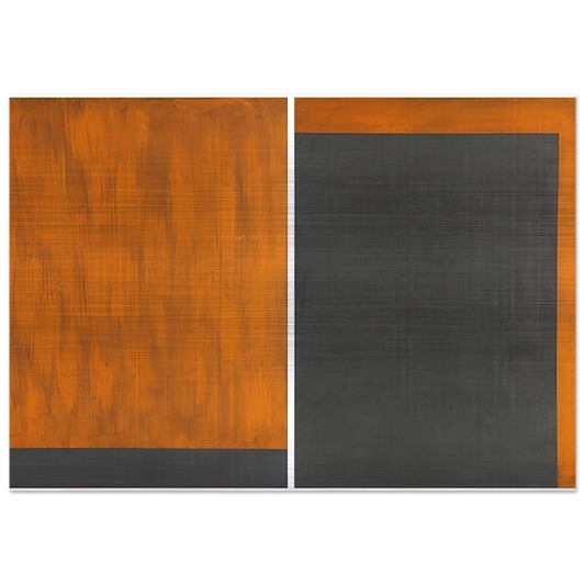 Untitled No. 12 and 13 - 1991 - Gunther Forg Brushed Aluminum Print - 70x100 cm / 28x40 inches | Gunther Forg Aluminum Print | Gunther Forg Prints