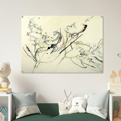 UNTITLED - Wassily Kandinsky Acrylic Print - 70x100 cm / 28x40″ inches