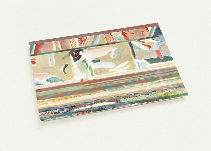 Paisagem II, Portalegre tapestry card - Lyrical Abstraction By Menez Pack of 10 Post Cards | Menez Post Cards | A6 (10.5 x 14.8 cm) - 4.1 x 5.8 inches
