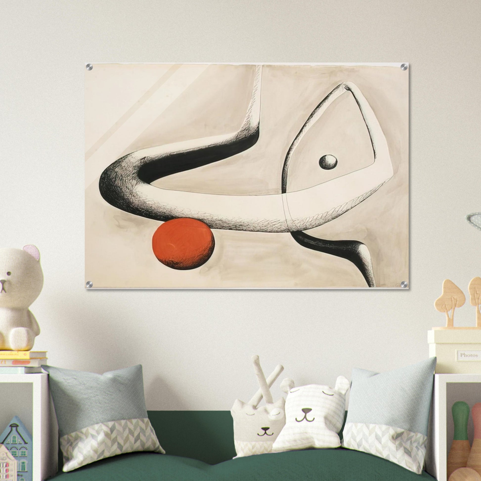 UNTITLED 1932 0 - Alexander Calder Acrylic Print - 70x100 cm / 28x40″ inches