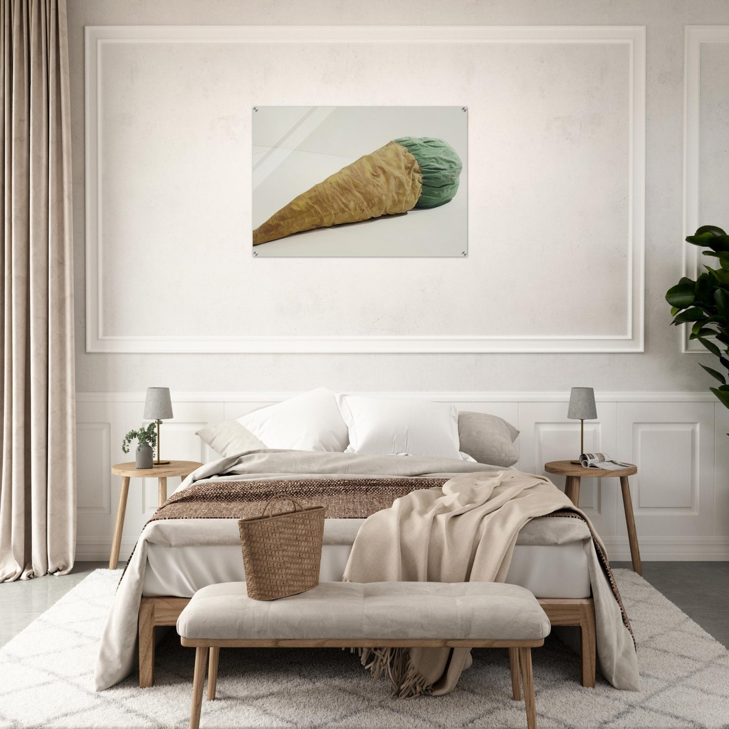 FLOOR CONE 1962 - Claes Oldenburg Acrylic Print - 70x100 cm / 28x40″ inches