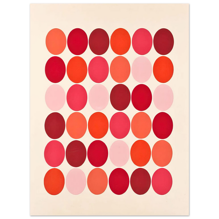 Thomas Downing - Red - 1966  75x100 cm / 30x40inches Fine Art Poster