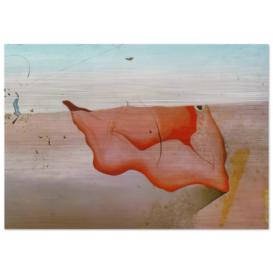COMPOSITION - Salvador Dali Brushed Aluminum Print - 70x100 cm / 28x40 inches | Salvador Dali Aluminum Print | Salvador Dali Prints