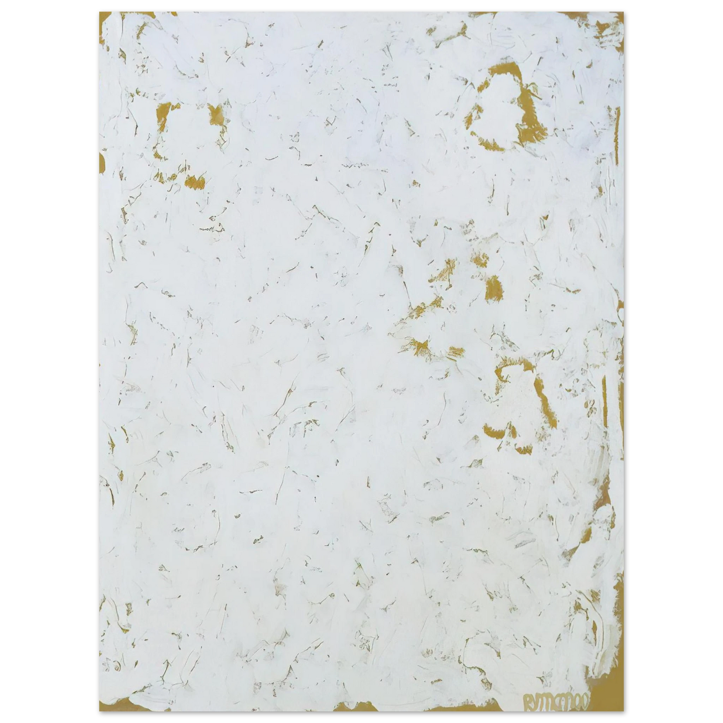 Robert Ryman - Wing - Minimalism  75x100 cm / 30x40inches Fine Art Poster