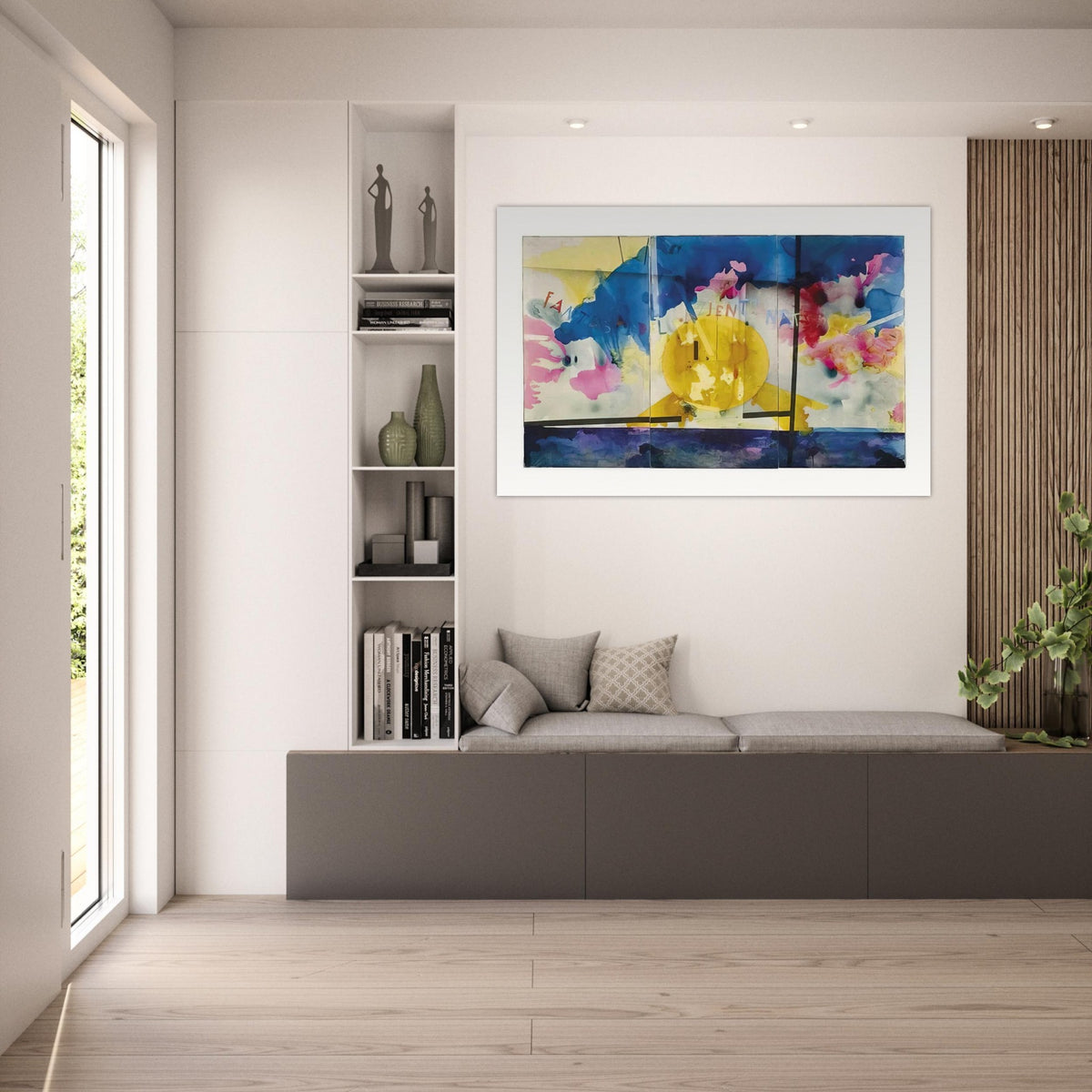 Fantasy of the Natural Patient - 1970 - Mario Schifano Art Prints - 100x150 cm / 40x60″ inches | Mario Schifano Poster | Mario Schifano Prints