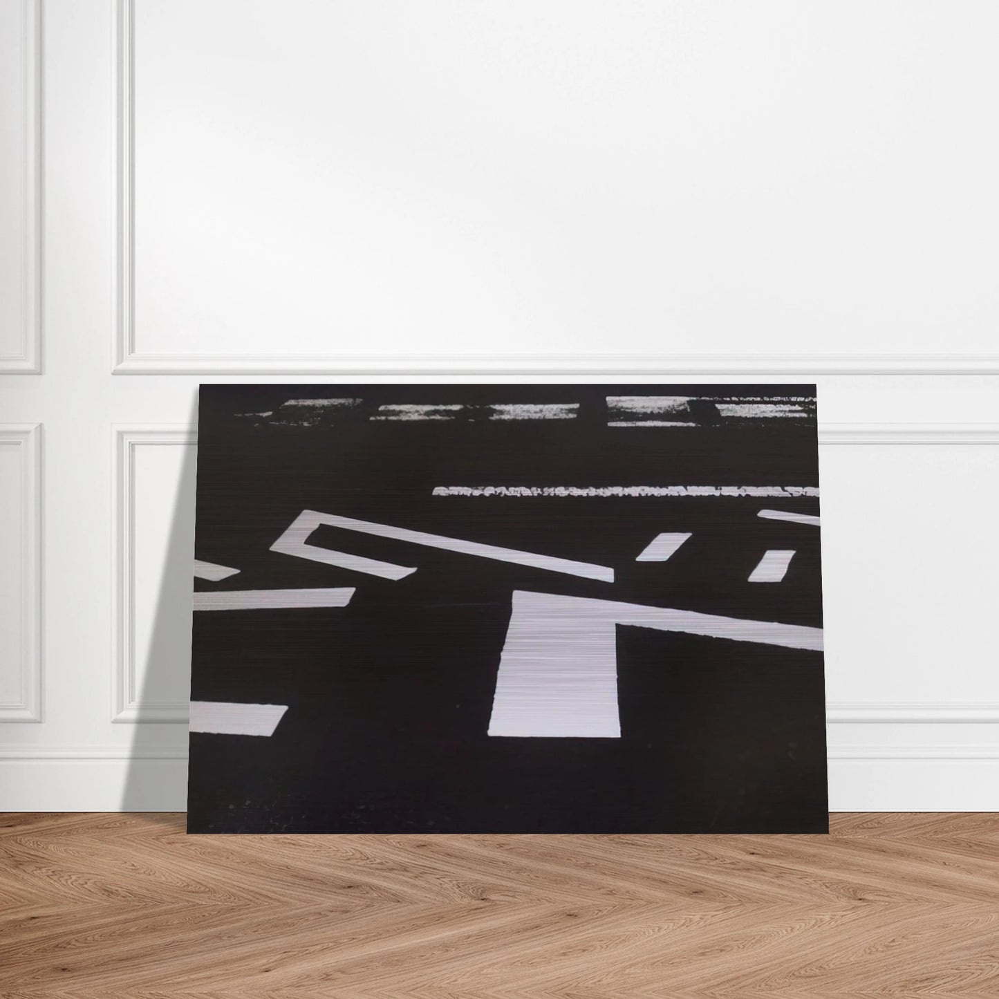 Untitled XVIII - 1981 - Nasreen Mohamedi Brushed Aluminum Print - 70x100 cm / 28x40 inches | Nasreen Mohamedi Aluminum Print | Nasreen Mohamedi Prints