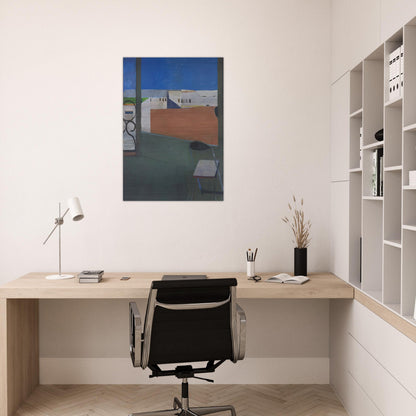 Window - Richard Diebenkorn Brushed Aluminum Print - 70x100 cm / 28x40 inches | Richard Diebenkorn Aluminum Print | Richard Diebenkorn Prints