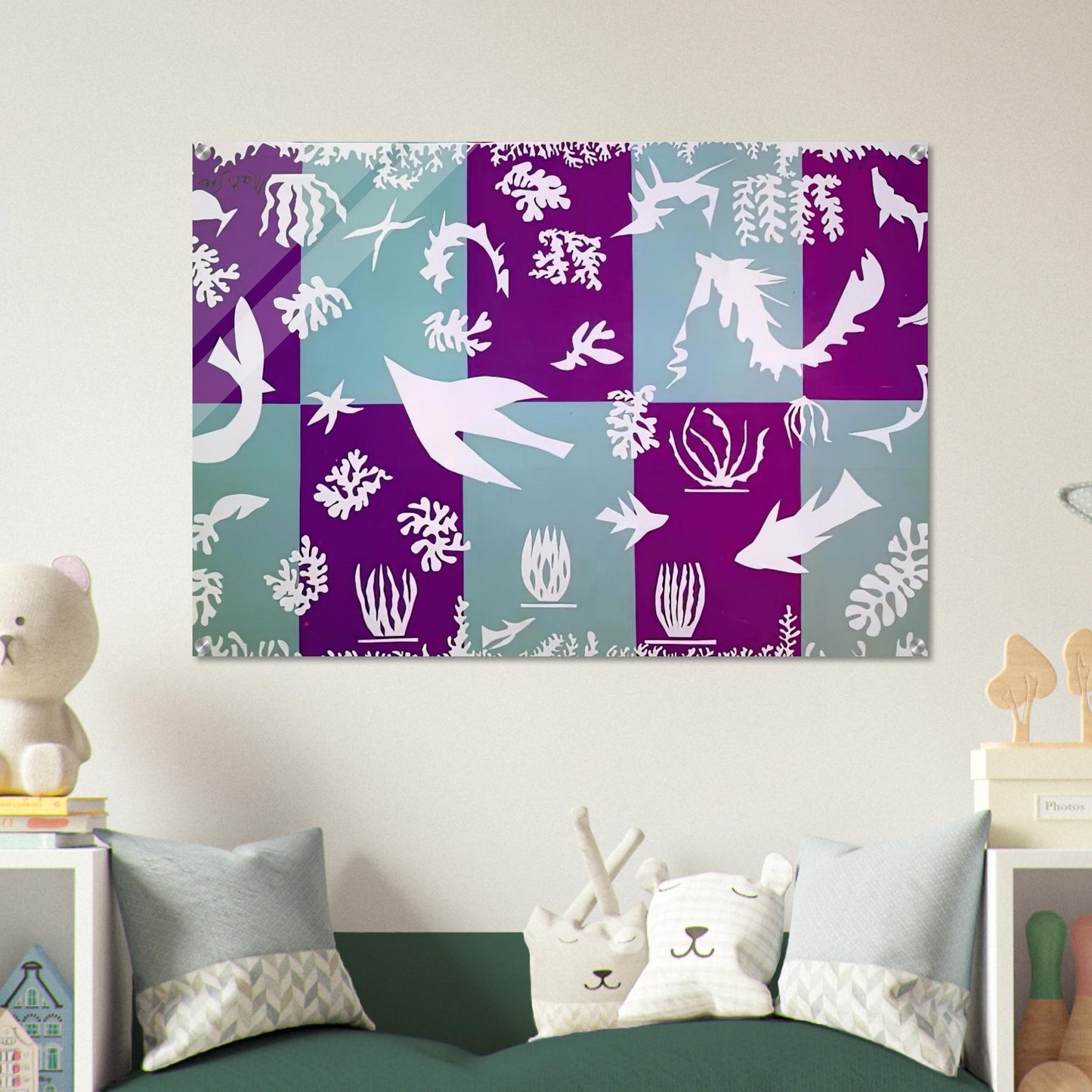 POLYNESIA LA MER 1946 - Henri Matisse Acrylic Print - 70x100 cm / 28x40″ inches | Henri Matisse Wall Art | Henri Matisse Prints
