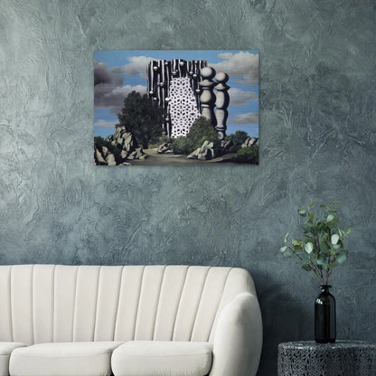 ANNUNCIATION 1930 - Rene Magritte Brushed Aluminum Print - 70x100 cm / 28x40 inches | Rene Magritte Aluminum Print | Rene Magritte Prints