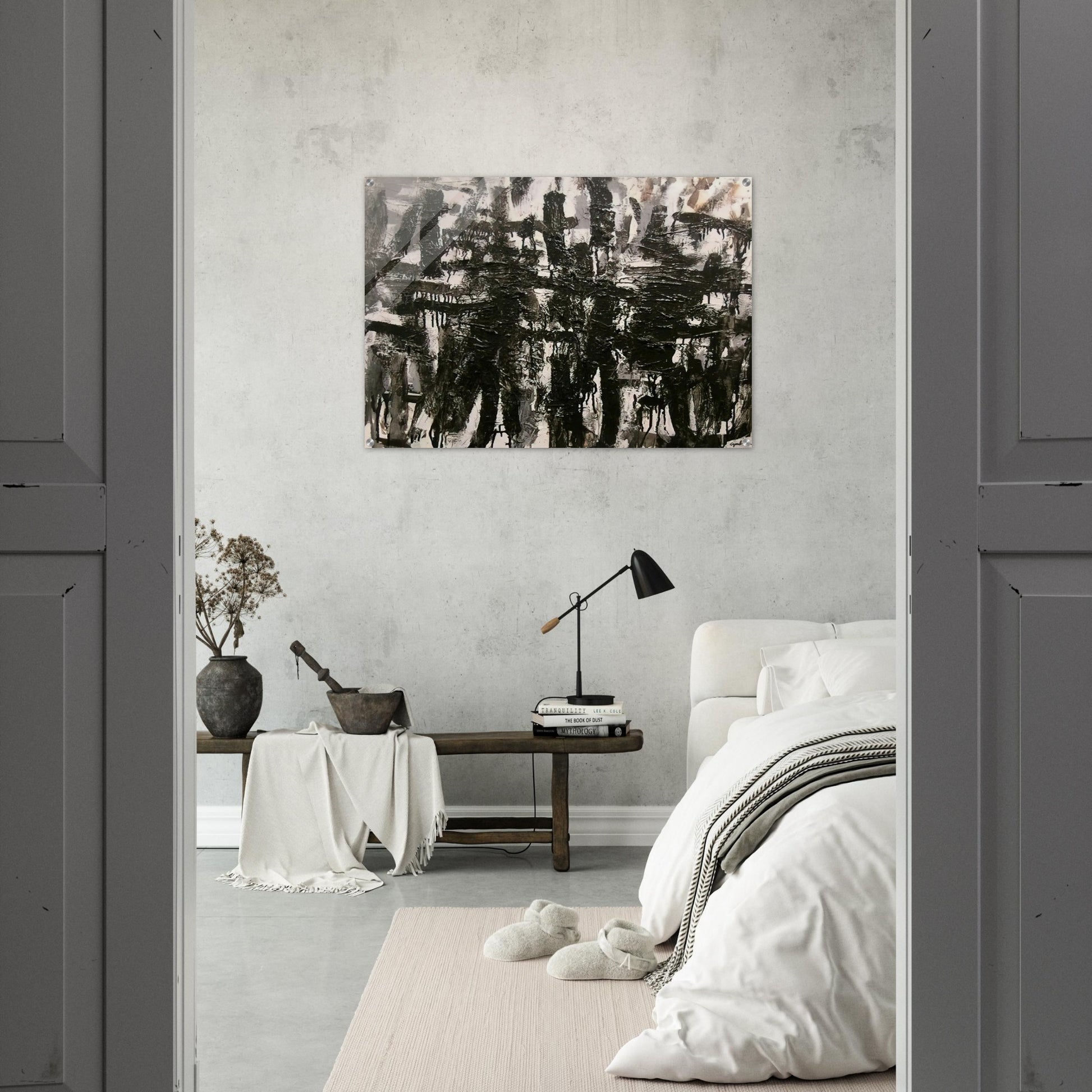 Release - 2005 - Robert Goodnough Acrylic Print - 70x100 cm / 28x40″ inches