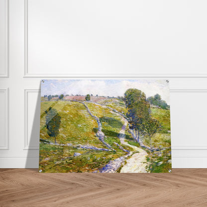 Road to the Land of Nod - Childe Hassam Acrylic Print - 70x100 cm / 28x40″ inches