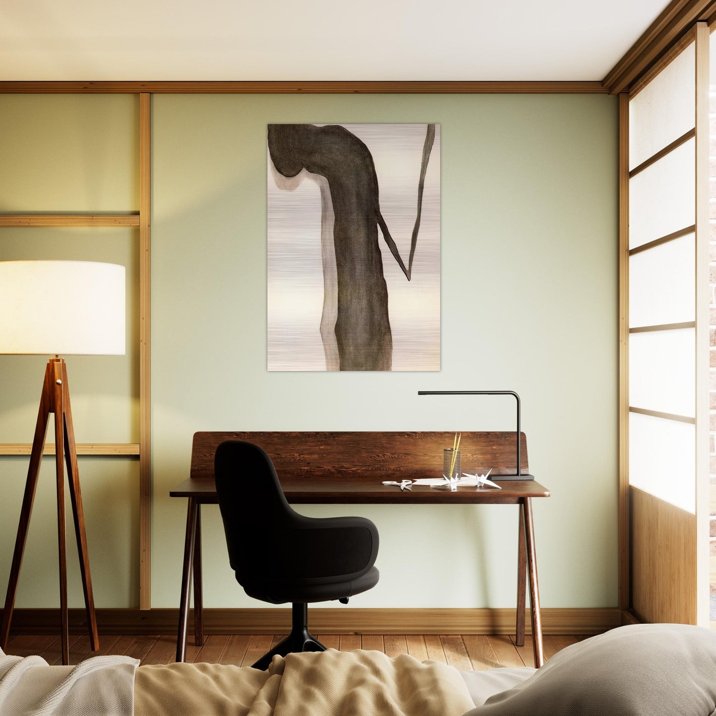 Drawing V - Georgia O'Keeffe Brushed Aluminum Print - 70x100 cm / 28x40 inches | Georgia O'Keeffe Aluminum Print | Georgia O'Keeffe Prints