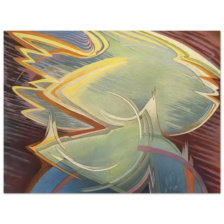 Lawren Harris - Untitled - 1951  75x100 cm / 30x40inches Fine Art Poster