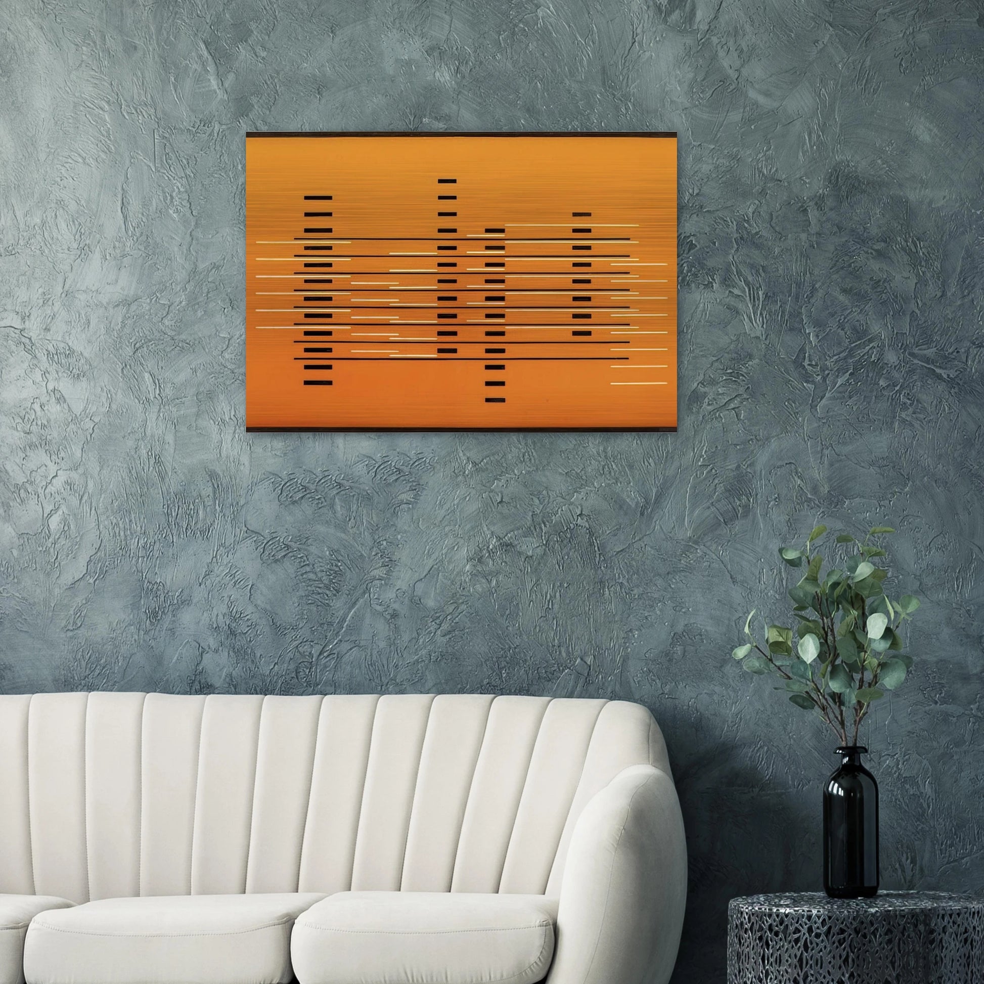 FRONTAL 1927 - Josef Albers Brushed Aluminum Print - 70x100 cm / 28x40 inches | Josef Albers Aluminum Print | Josef Albers Prints