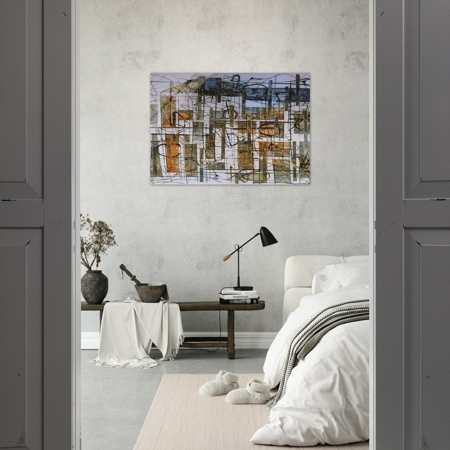 Lookscape - 1952 - Jimmy Ernst Acrylic Print - 70x100 cm / 28x40″ inches