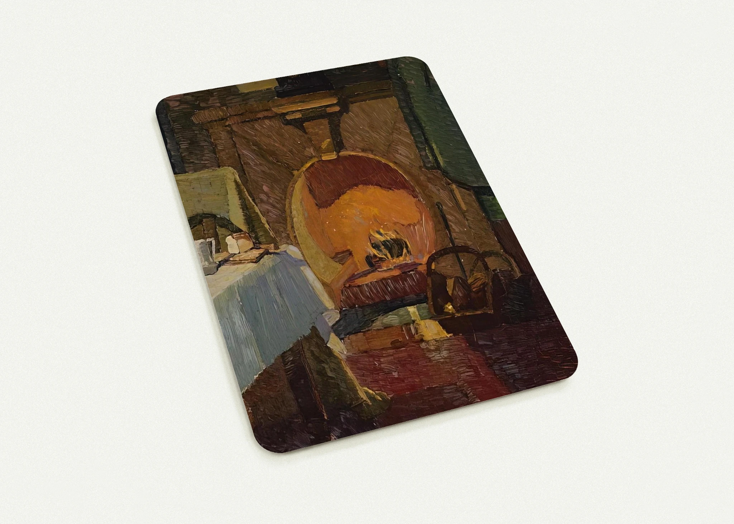 Firelight - 1919 By Grace Cossington Smith Pack of 10 Post Cards | Grace Cossington Smith Post Cards | A6 (10.5 x 14.8 cm) - 4.1 x 5.8 inches